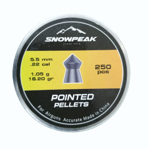 Pointed Pellet 5.5mm Snowpeak