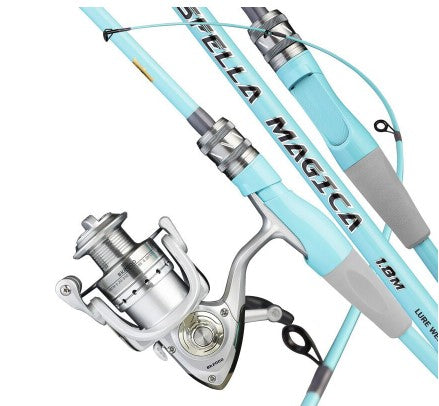 4pcs 2.1m Rod & Reel Combo with Fishing Line 100m, Fishing Bait Fishing Rod