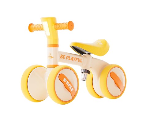 “Be Playful” 4-Wheel Balance Bike