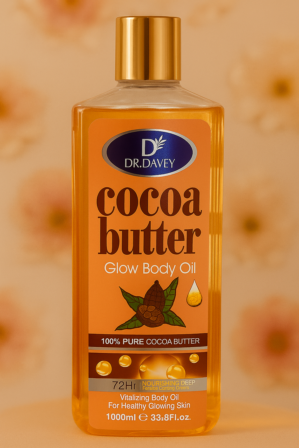 Cocoa Butter Glow Body Oil – 1000ml