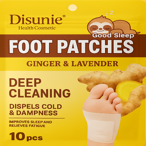 Ginger & Lavender Detox Foot Patches β 10 Pieces