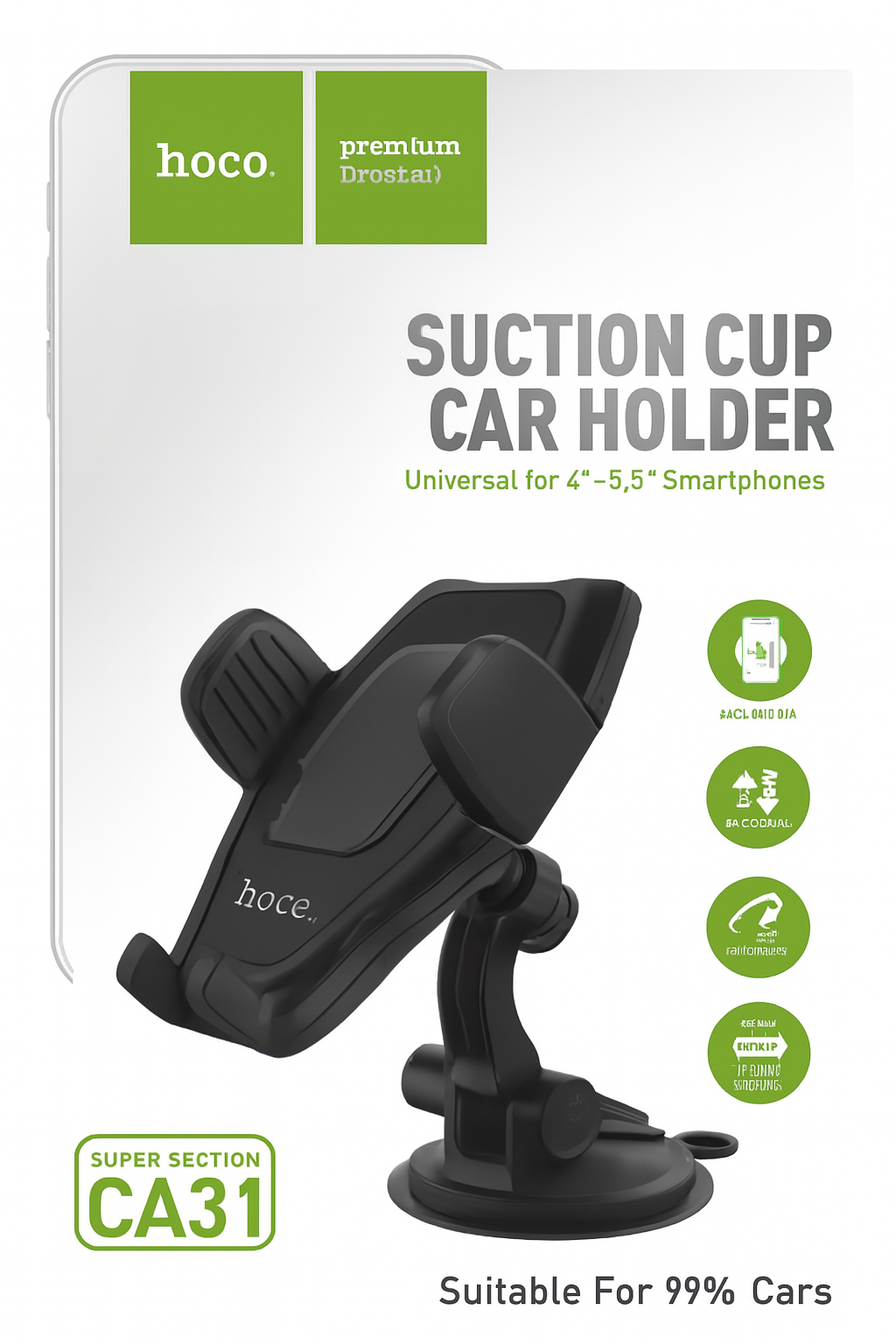Hoco CA31 Suction Cup Car Holder