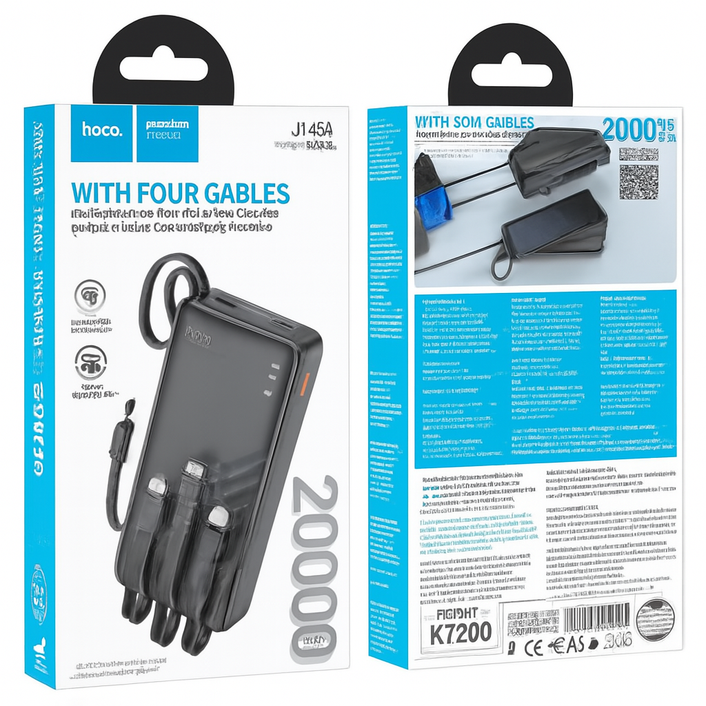 Hoco J146A Power Bank โ 20,000mAh