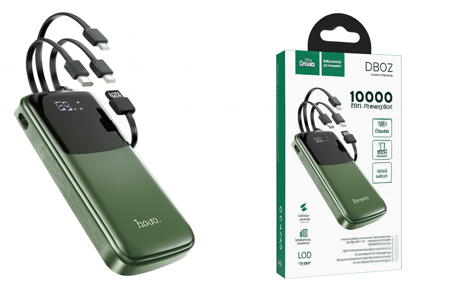 Hoco DB07 Power Bank โ 10,000mAh