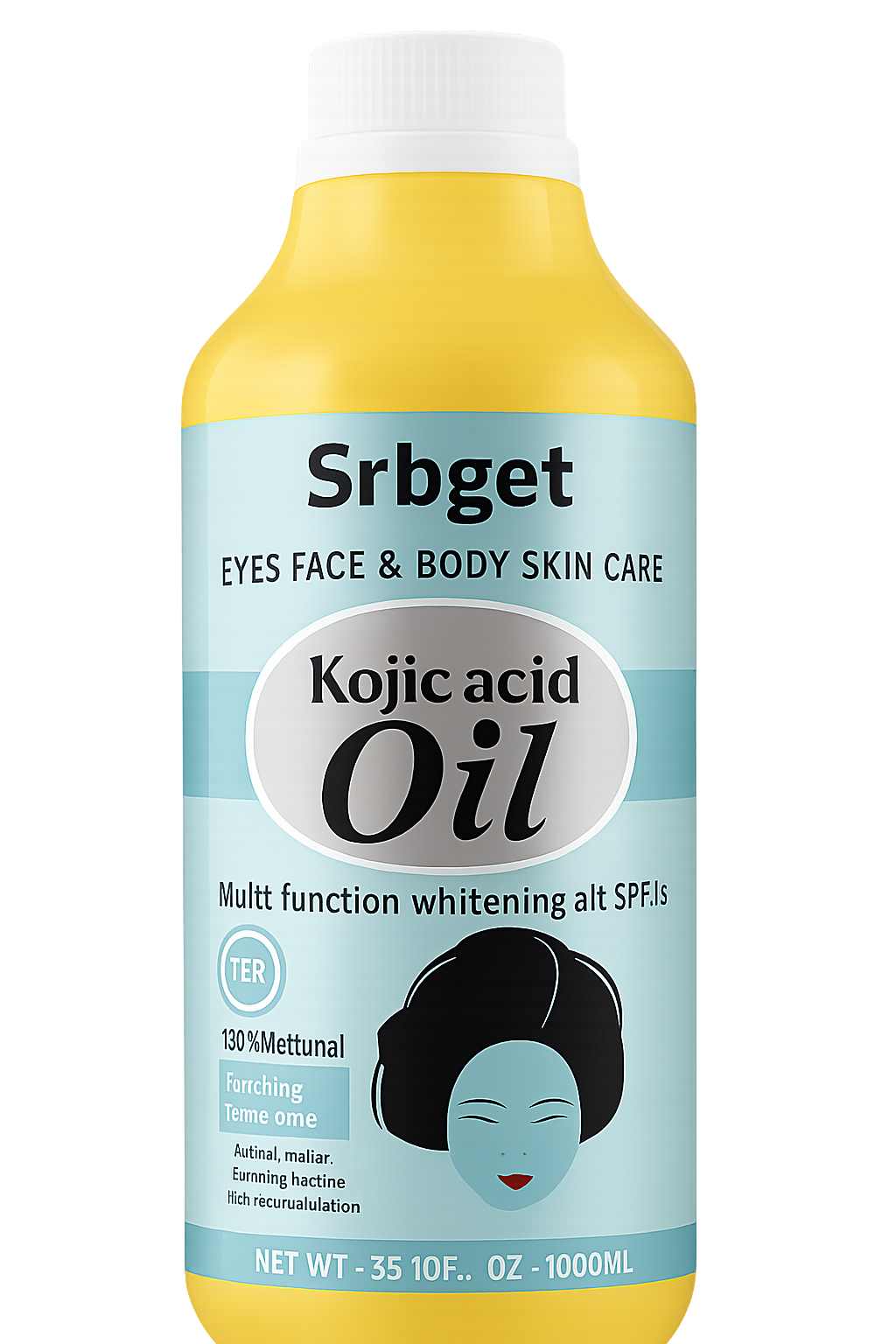 Kojic Acid Oil – Multi-Function Whitening & Skin Corrector (1000ml)