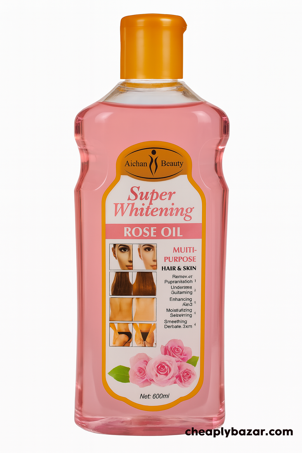 Beauty Super Whitening Rose Oil – 600ml