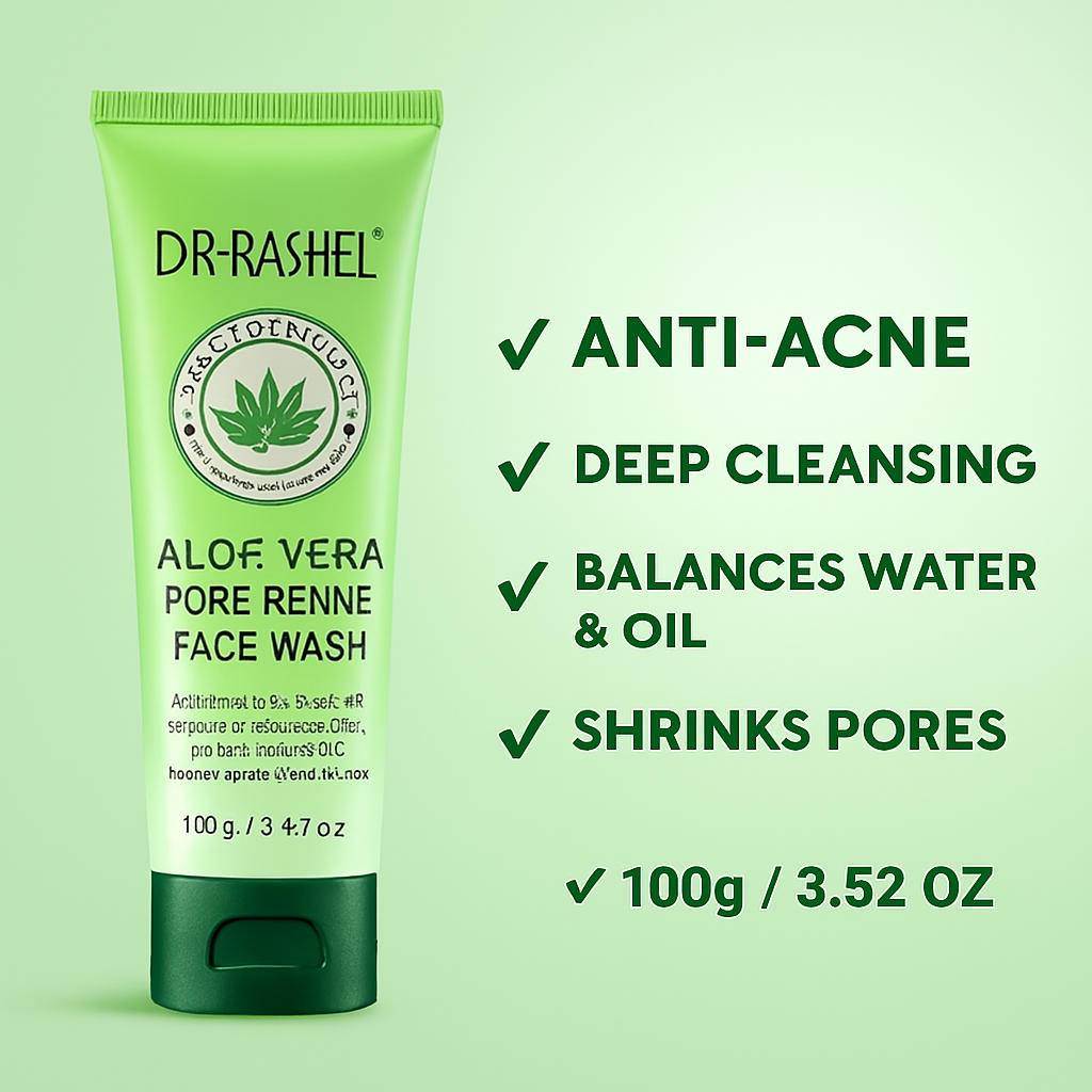 Face Wash โ 100g Aloe Vera Pore Refine