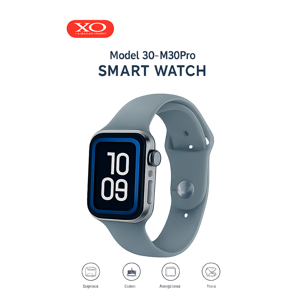 XO-M50Pro Smart Watch – Sleek Design, Smart Living