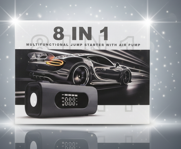 Car Jump Starter with Air Pump