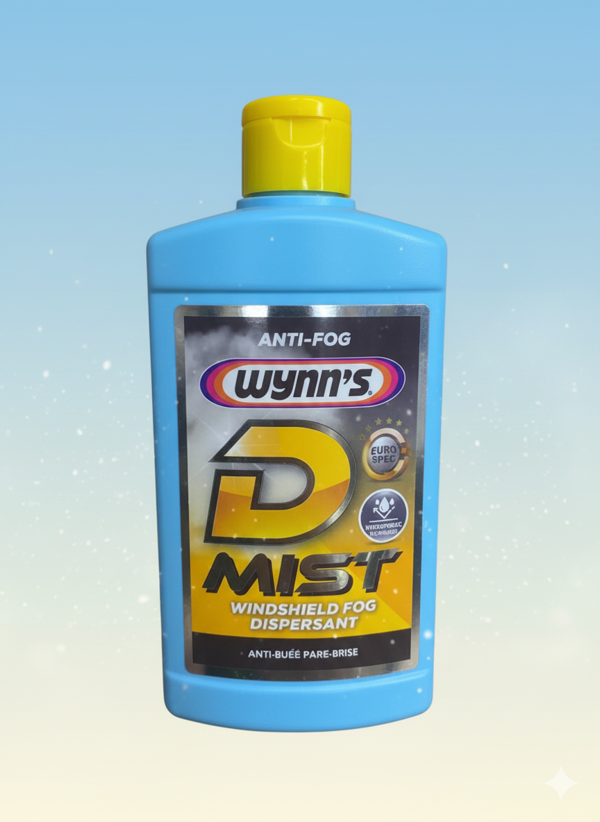 Windshield Fog Dispersant