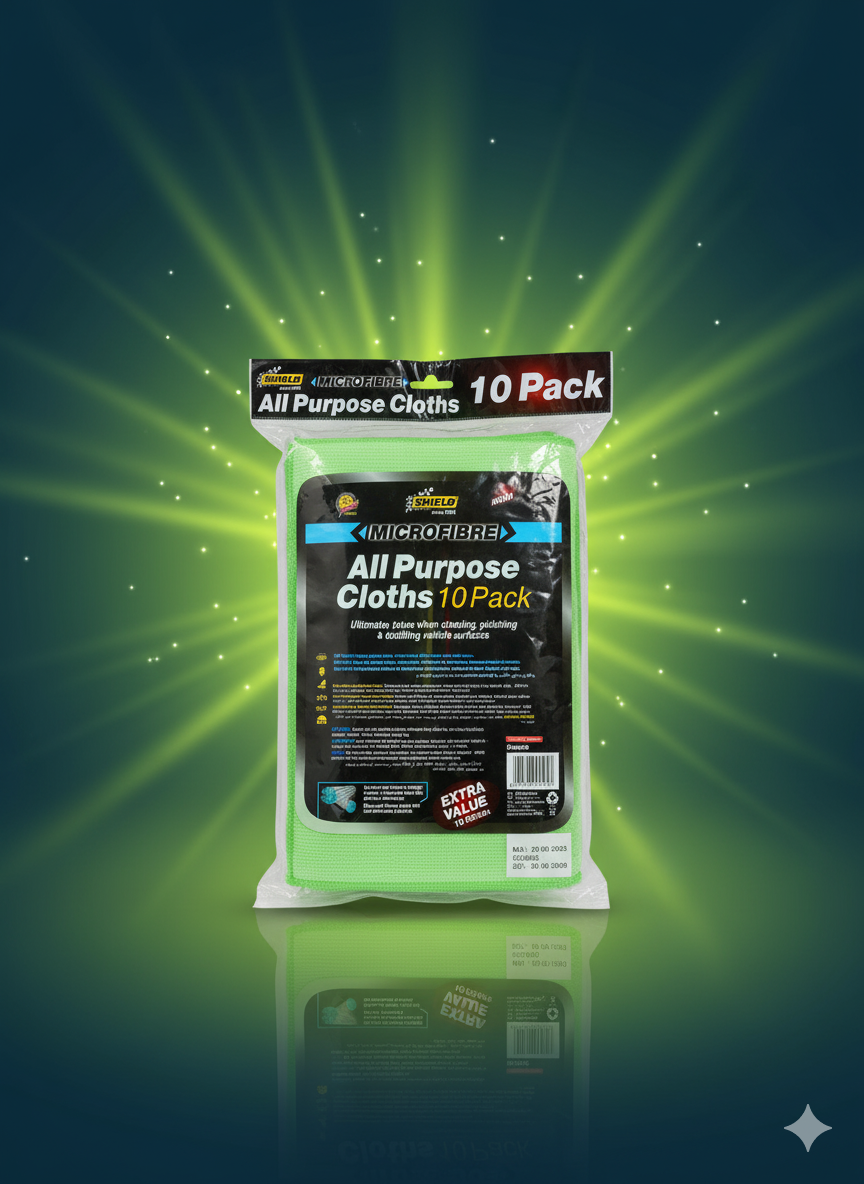 Shield Microfibre All Purpose Cloths