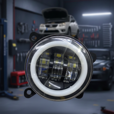 LED Fog Lights – 3.5"Dual-Color with Flowing Indicator (30W)