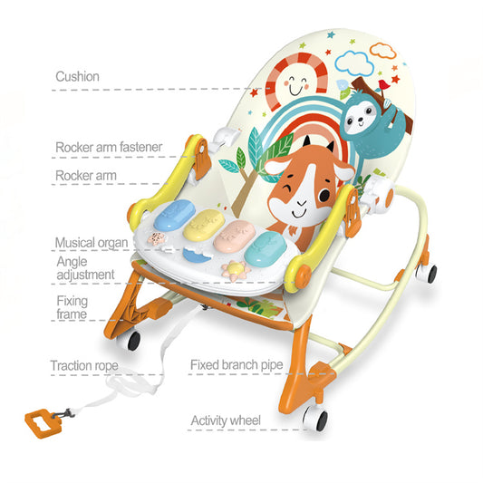 Hihi Baby 3-in-1 Multifunctional Dining Plate Chair