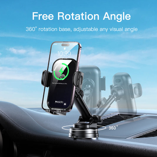 Wireless Charging Car Holder 15W