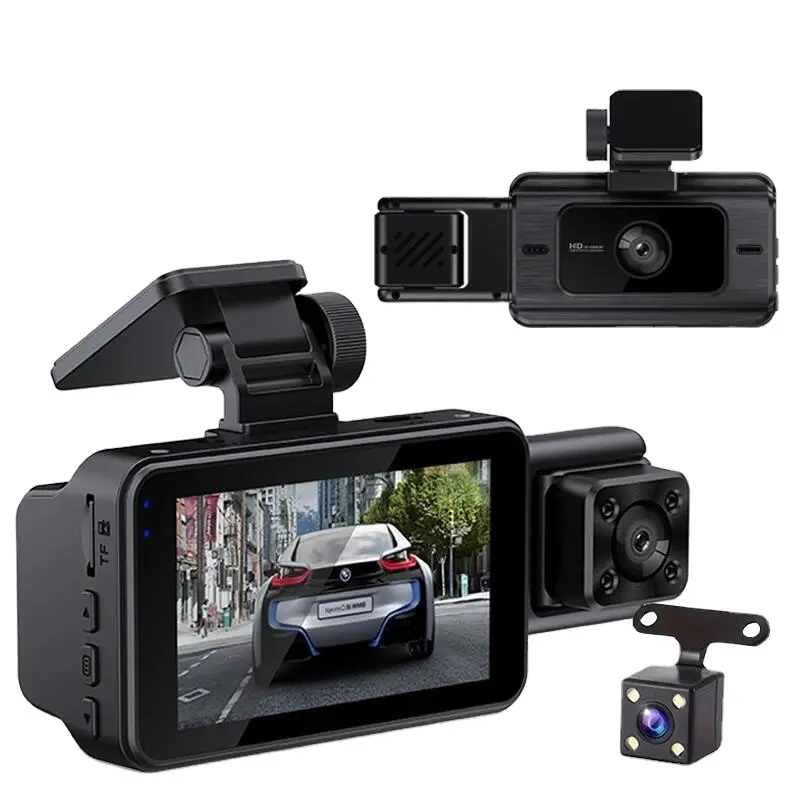 Dual-Channel IPS Dash Cam