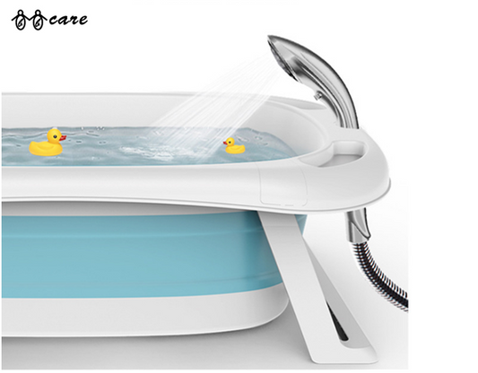Baby Foldable Bath Tub Set
