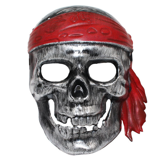 Pirate Skull Mask Set – Silver & Gold