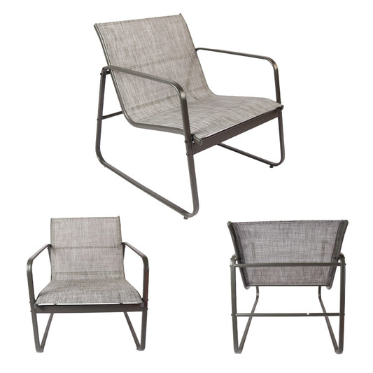 4-Piece Patio Furniture Set – Modern Outdoor Sofa & Table