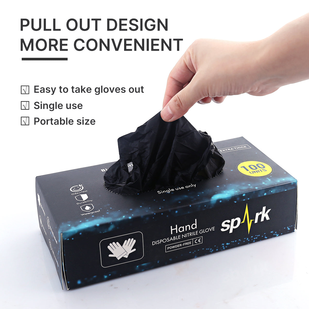 Disposable Nitrile Gloves – Powder-Free,