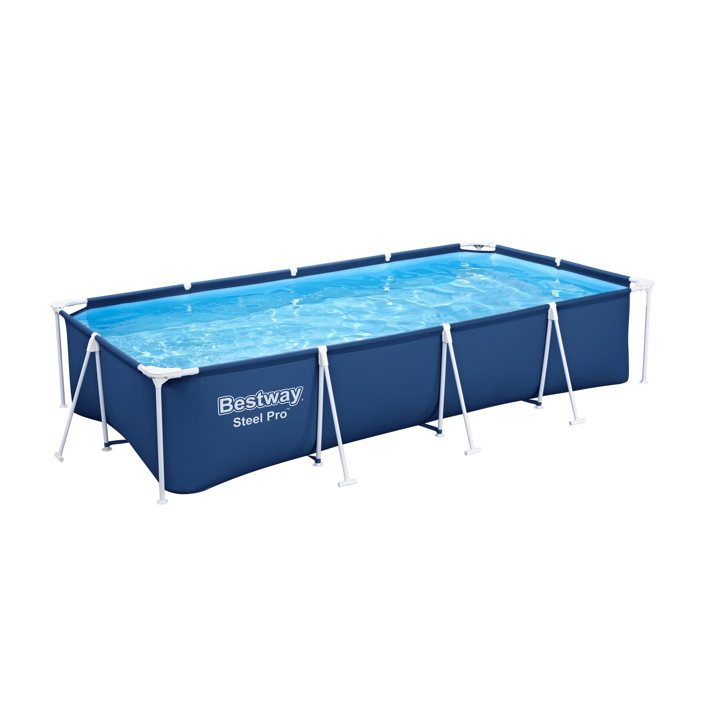 Rectangular Pool – Durable Frame, 3–5 Person Capacity