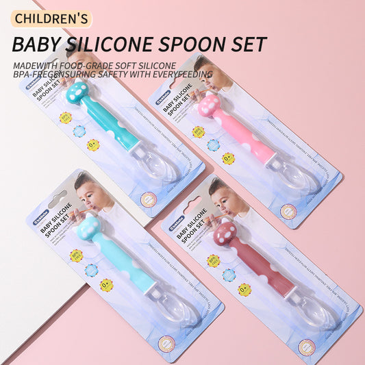 Baby Silicone Spoon – Soft-Tip Feeding Spoon
