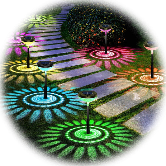 Nuopake Solar Garden Lights & Pathway Lamps