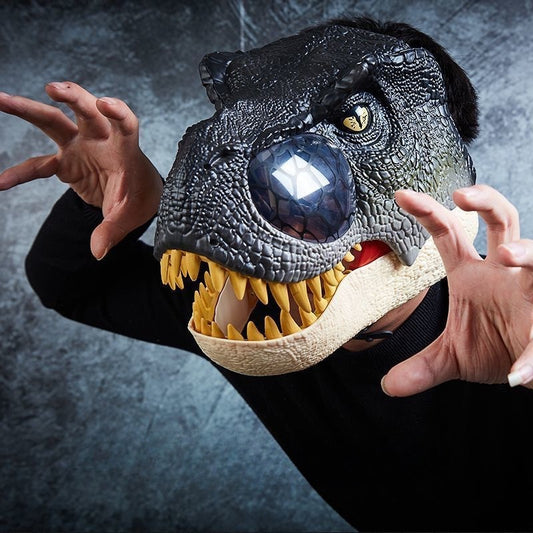 Realistic T-Rex Dinosaur Costume Mask