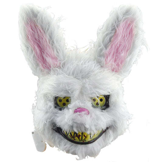 Scary Bunny Mask Set – Black & White
