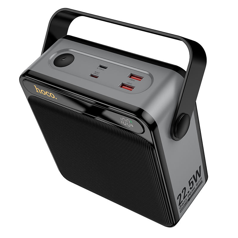 Hoco J161 Power Bank 80,000mAh – 22.5W Fast Charging | LED Display | Built-in Light