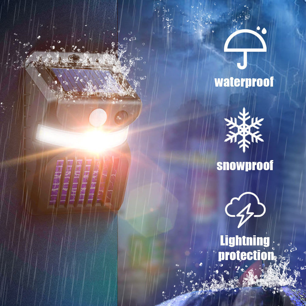 Solar Sensor Mosquito Killer – Electric Shock Lamp for Outdoor Protection