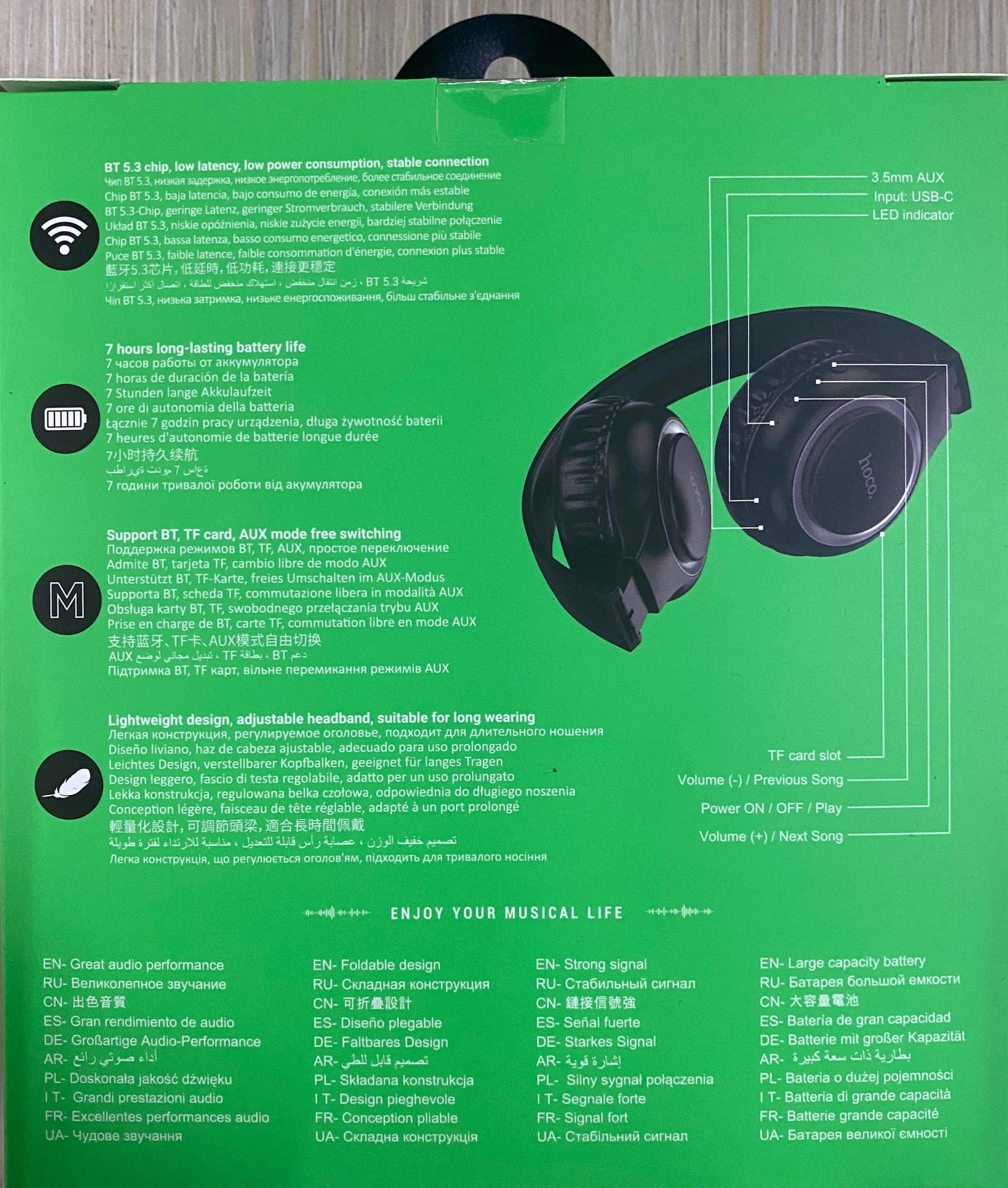 W41 Wireless Stereo Headphones