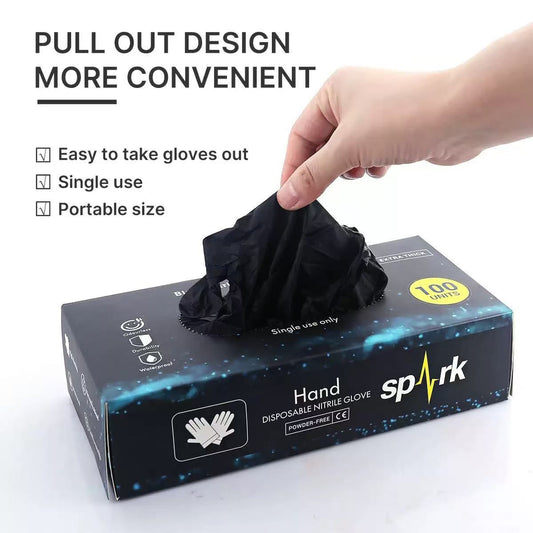 Disposable Nitrile Gloves – Powder-Free,