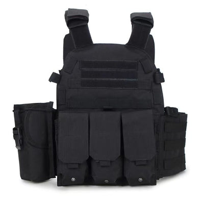 Modular Tactical Vest – Multi-Pouch Combat