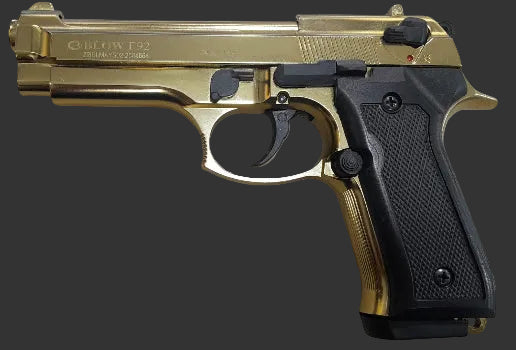BLOW F92 9mm P.A.K. Blank Pistol – Semi-Automatic Replica for Training