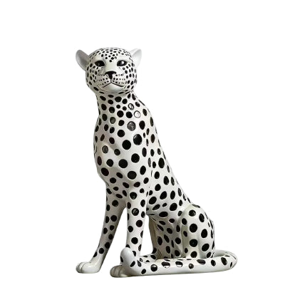 Leopard Figurine - Luxury Safari Animal Statue