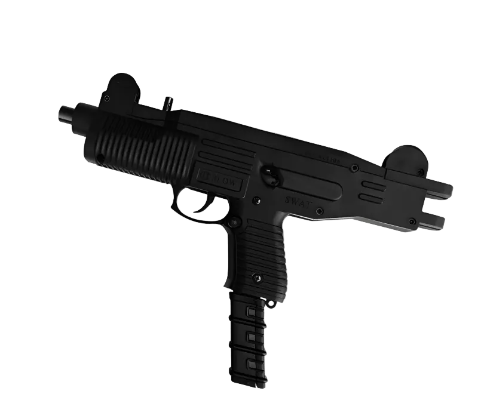 Blow Uzi Blank-Firing Training Tool