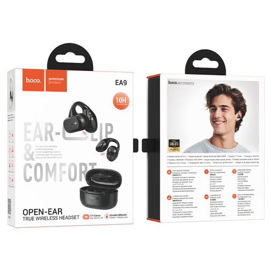 Wireless BT Headset – Open-Ear Comfort