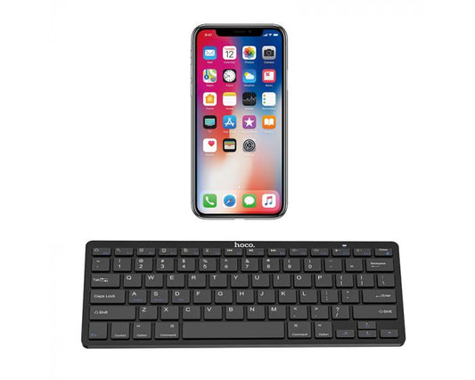 Hoco DI05 Bluetooth Wireless Keyboard and Mouse Set - Ultra-Slim Combo for PC, Mac, Tablet & Phone
