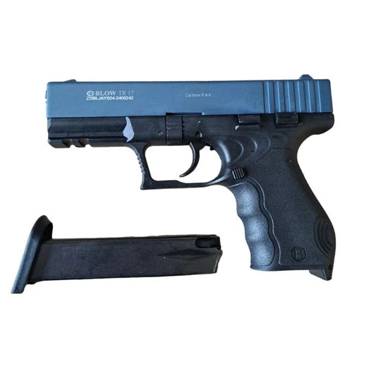 Blow TR17 Blank Pistol – 9mm Replica with 17+1 Magazine