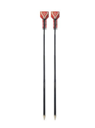 Predator Telescopic Fishing Bank Sticks Set - Extends to 76cm - Glow Tip