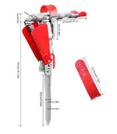 Automatic Spring Loaded Fishing Rod Holder V2.0
