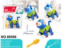 DIY Screw & Remove Car Set – Train, Plane & Racer Toys