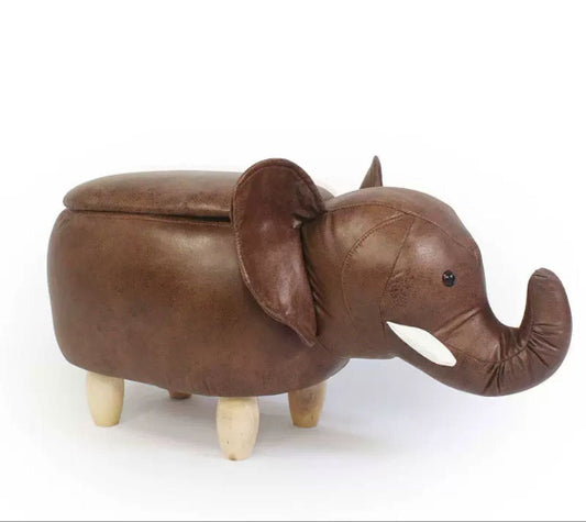 Elephant Ottoman Footstool With Storage