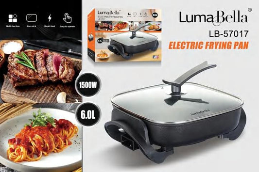 Electric Frying Pan – Cook Big, Clean Easy