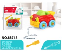 DIY Screw & Remove Car Set – Train, Plane & Racer Toys