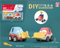 DIY Screw & Remove Car Set – Train, Plane & Racer Toys