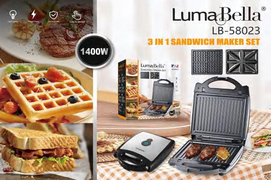 3-in-1 Sandwich Maker Set