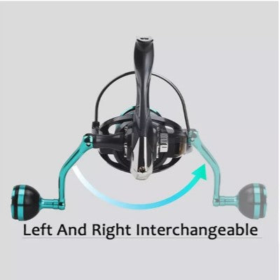 Fishing Reel Fishing Spinning Reel Fishing Gear CNC Machined Metal Spool