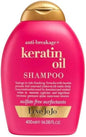 Love Jojo Anti-Breakage Keratin Oil Shampoo and Conditioner Set, 400+400 ml, Sulfate Free