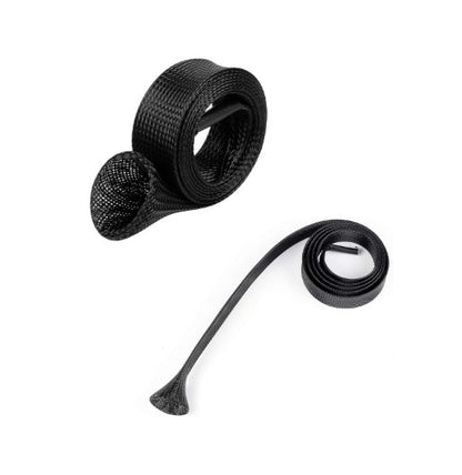 12-Piece Rod Sock, Fishing Rod Sleeve Cover Braided Mesh Rod Protector